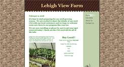 Desktop Screenshot of lehighviewfarm.com